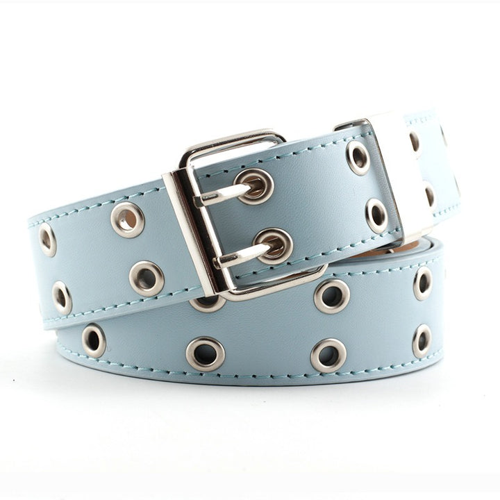 Hip Hop Punk Style Belt Casual Jeans Fashion Chain Decorative Trouser Strap Eyelet Belt