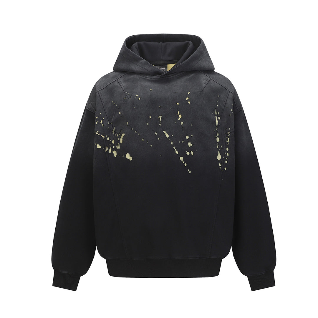 Destruction of hoodies and sweatshirts