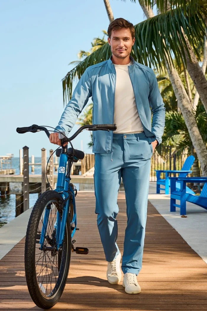 Men's Westchester Travel Pants | Steel Blue