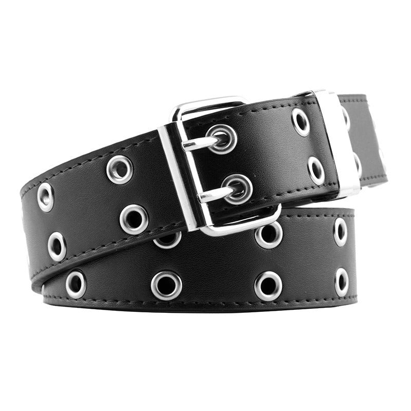Hip Hop Punk Style Belt Casual Jeans Fashion Chain Decorative Trouser Strap Eyelet Belt