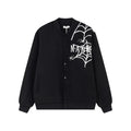 Embroidered Spider Jacket Baseball Jacket