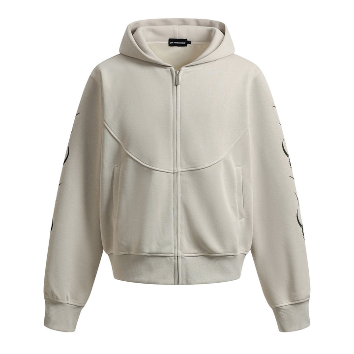 Zipper hoodie for men