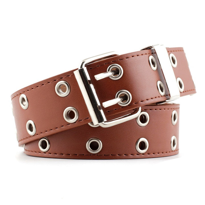 Hip Hop Punk Style Belt Casual Jeans Fashion Chain Decorative Trouser Strap Eyelet Belt