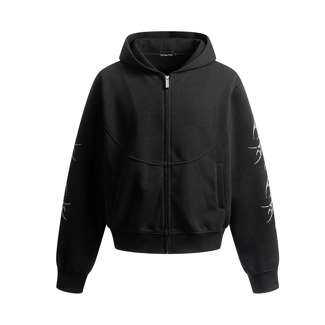 Zipper hoodie for men