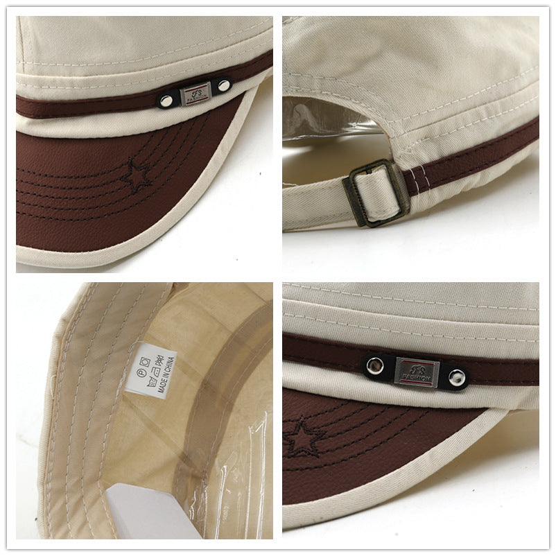 Military Fans Flat Cap Men&