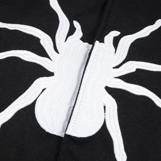 Spider letter embroidered jacket jacket