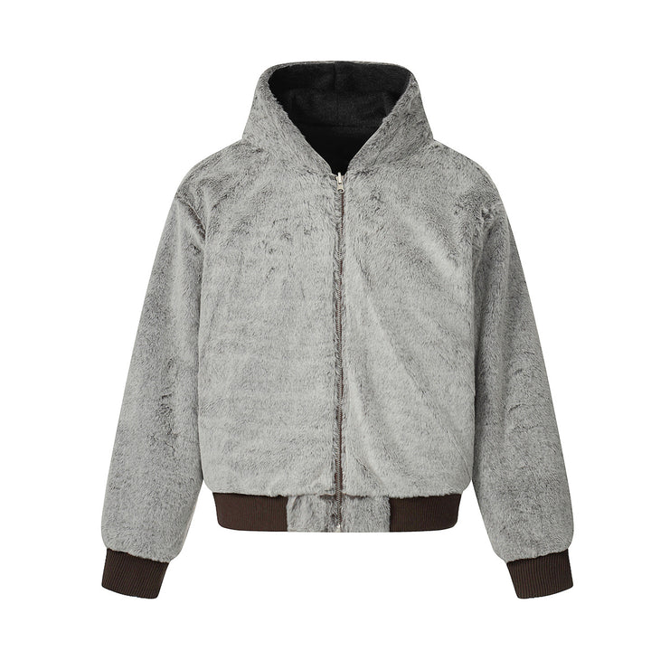 Zipper hooded sweatshirt for men