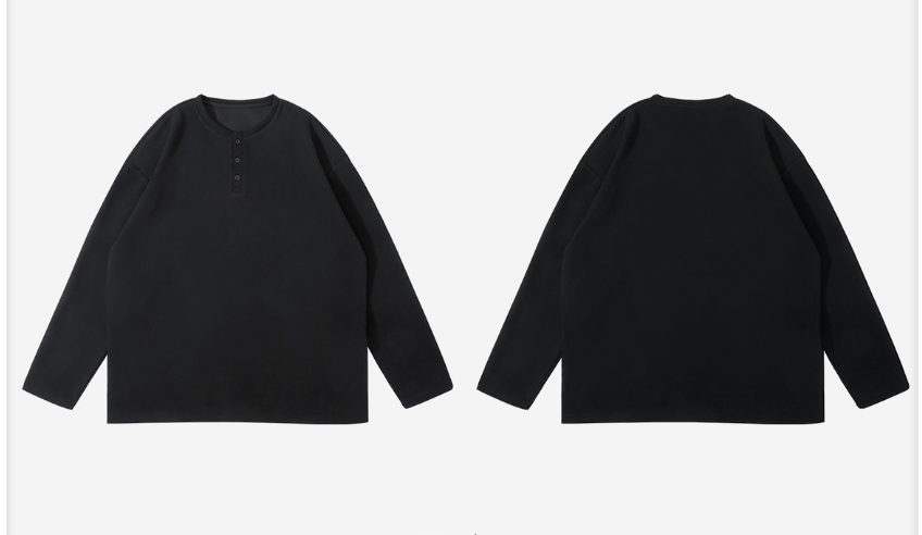 Long sleeved sweatshirt for men