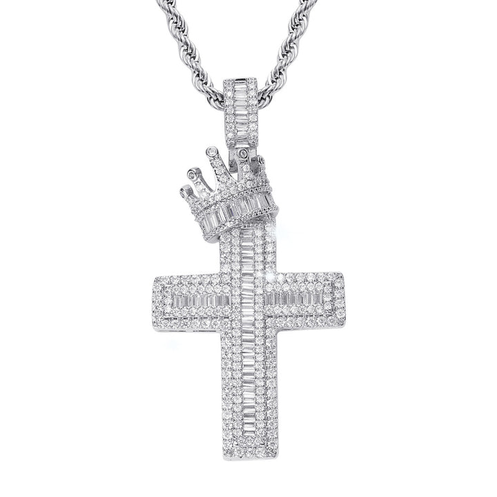 Crown Cross Pendant
