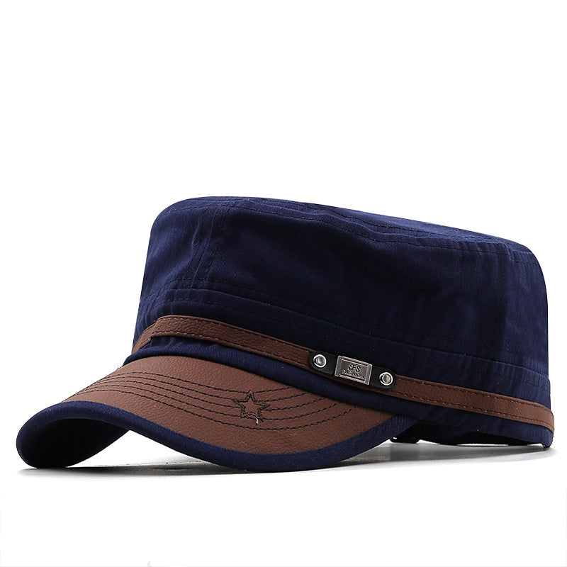 Military Fans Flat Cap Men&