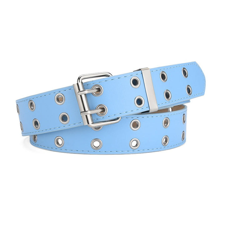Hip Hop Punk Style Belt Casual Jeans Fashion Chain Decorative Trouser Strap Eyelet Belt