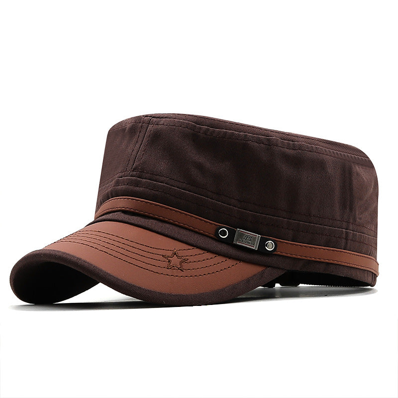 Military Fans Flat Cap Men&