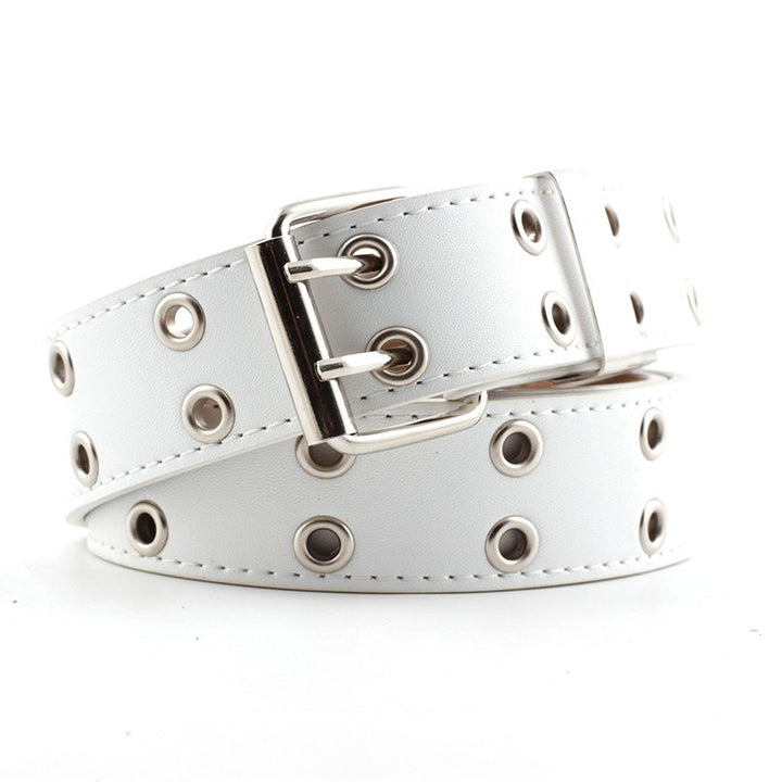 Hip Hop Punk Style Belt Casual Jeans Fashion Chain Decorative Trouser Strap Eyelet Belt