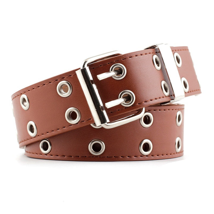 Hip Hop Punk Style Belt Casual Jeans Fashion Chain Decorative Trouser Strap Eyelet Belt