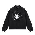 Spider letter embroidered jacket jacket