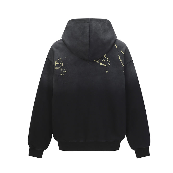 Destruction of hoodies and sweatshirts