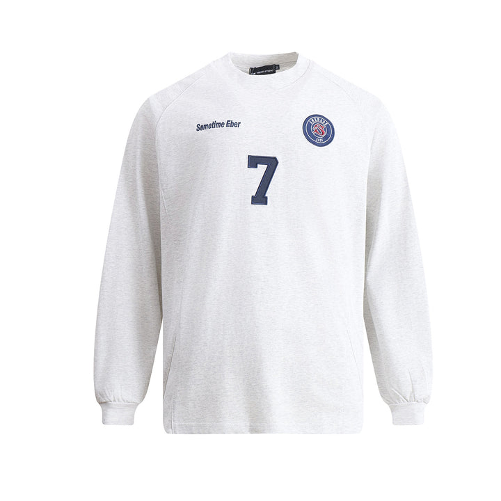 Embroidered hooded sweatshirt for men
