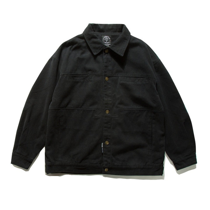Solid color jacket for men